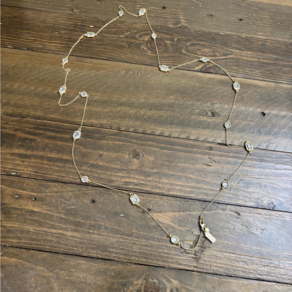 Kate Spade “Opening Night” Station Wrap Necklace - Picture 1 of 3